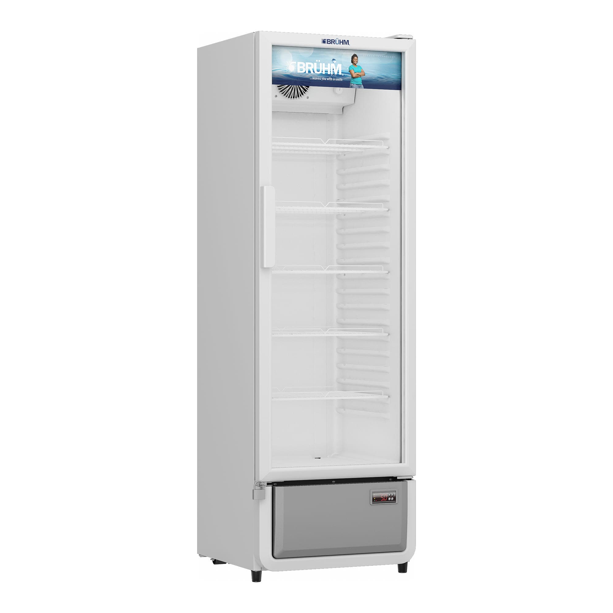 343L Single Door Beverage Cooler