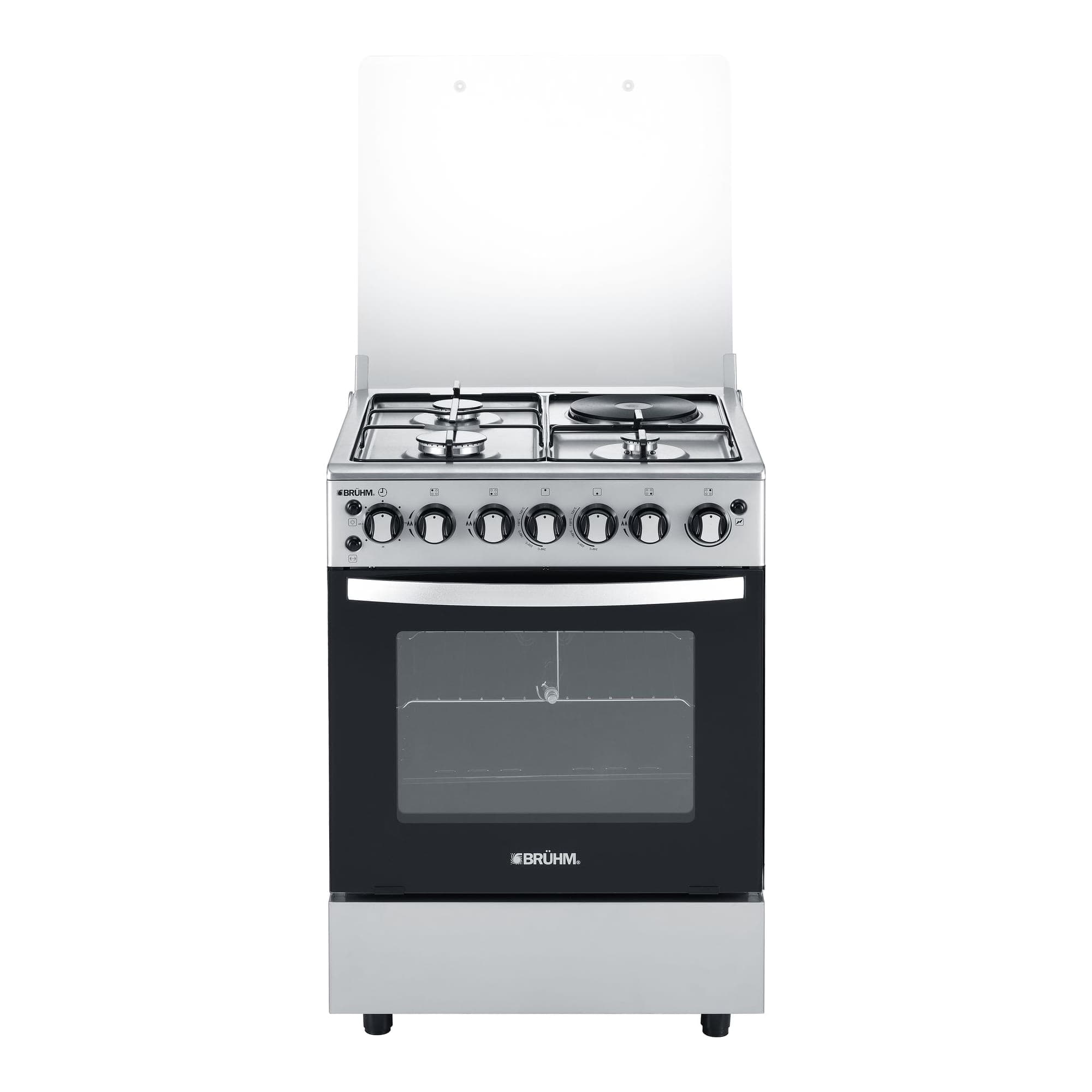60 x 60 Cooker with 3 Gas Burner and 1 Hot plate