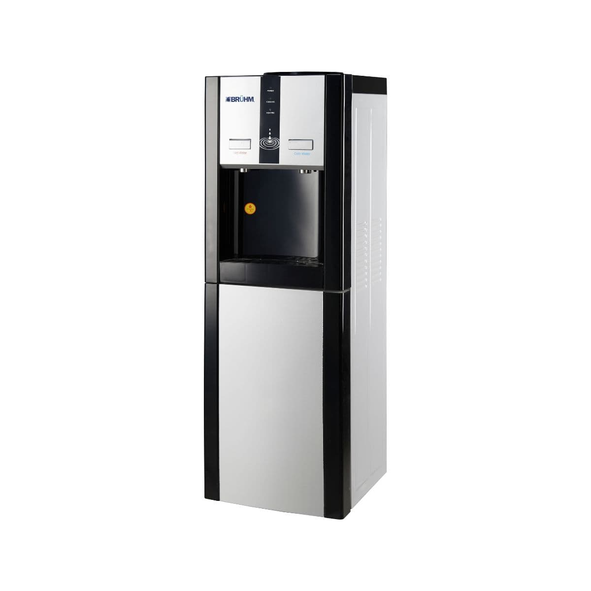 Floor Standing Water Dispenser With Fridge-2 Taps (HC)