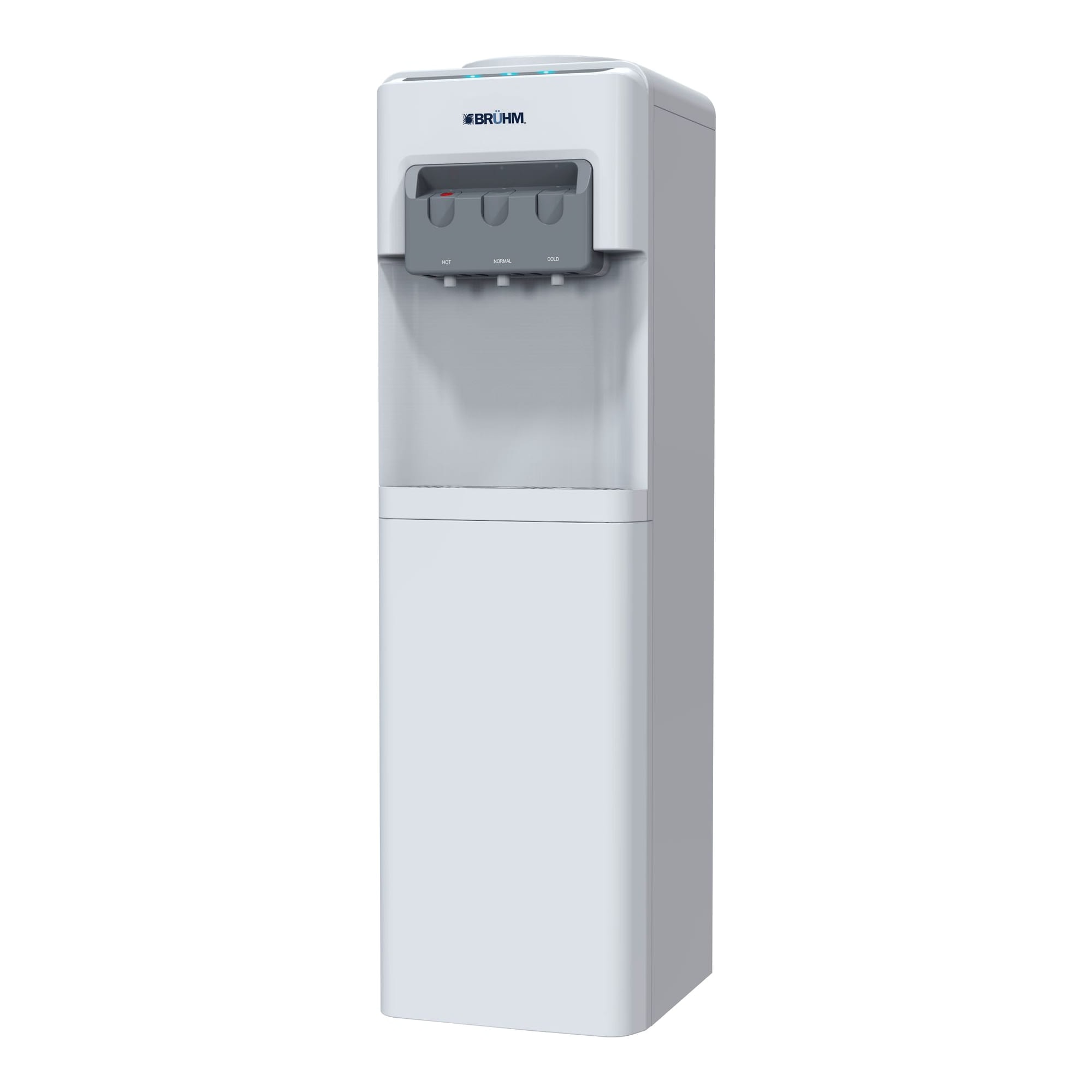 Floor Standing Water Dispenser With Fridge-3 Taps (HNC)