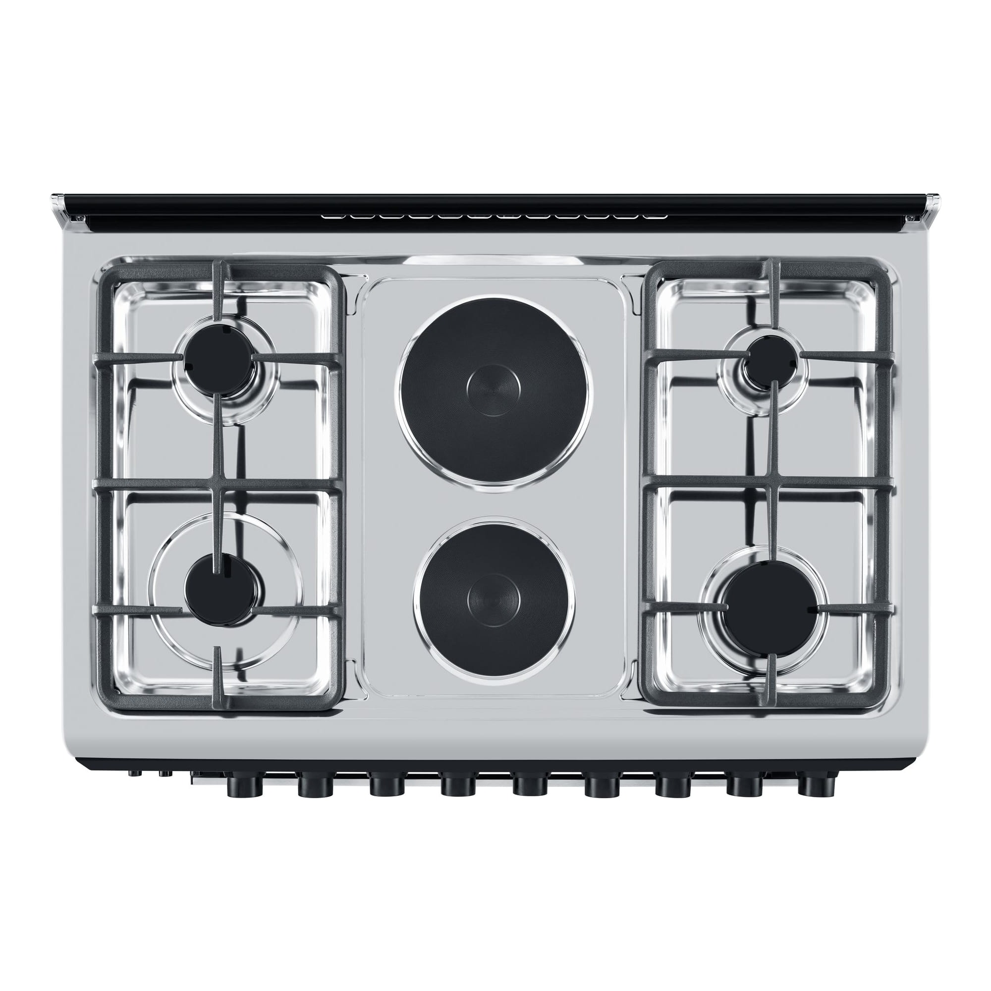 90 x 60 Gas Cooker with 4 Gas Burners and 2 Hot Plates