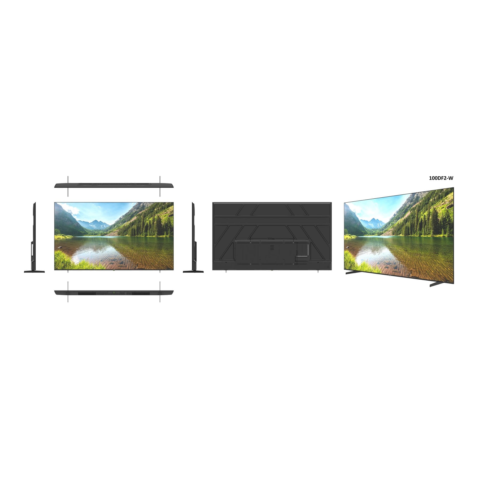 100" QLED Web Smart TV
