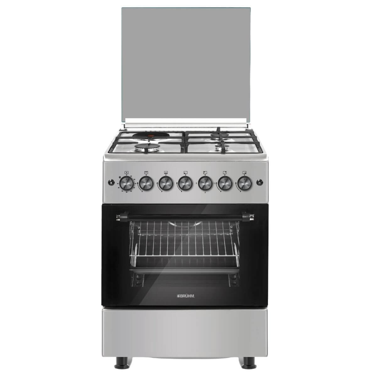 60 x 60 Cooker with 3 Gas Burner and 1 Hot plate