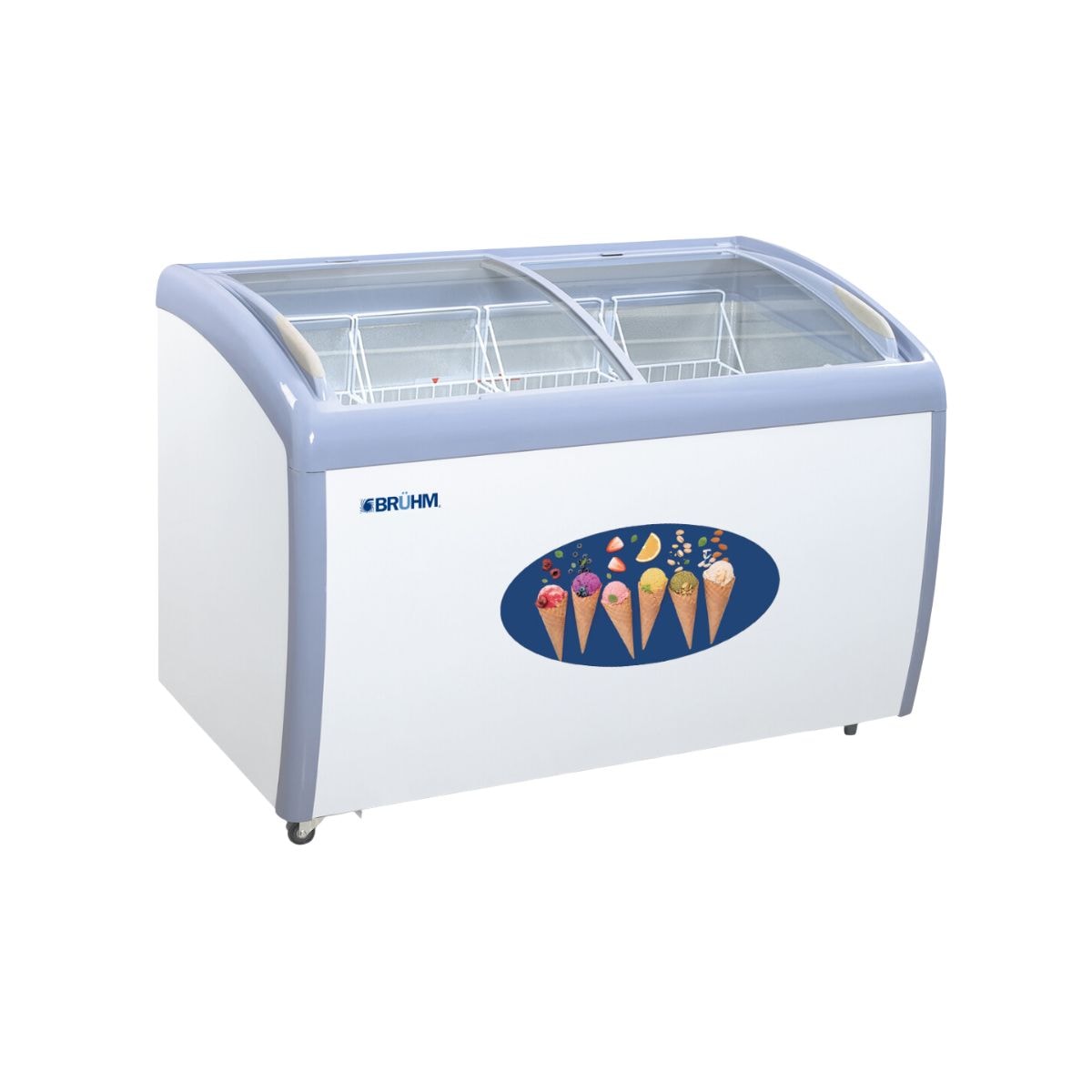 185L Showcase Freezer
